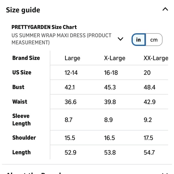 PRETTYGARDEN Maxi Dress Wrap Floral Boho Short Sleeve Black & White Sz L - Picture 9 of 9